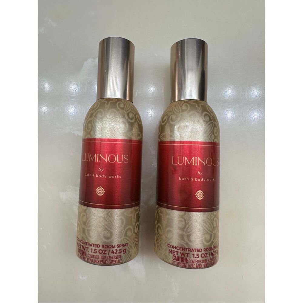 NEW Bath & Body Works Bundle of2 Luminous Concentrated Room Sprays *Discontinued